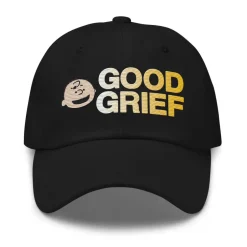 Clearance Charlie Brown Good Grief Embroidered Dad Hat Hats & Beanies