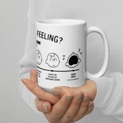 Hot Charlie Brown How Are You Feeling Mug Peanuts Gang | Mugs