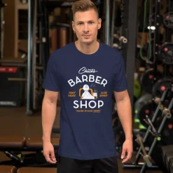 Hot Chuck's Barber Shop Unisex T-Shirt Charlie Brown | T-Shirts