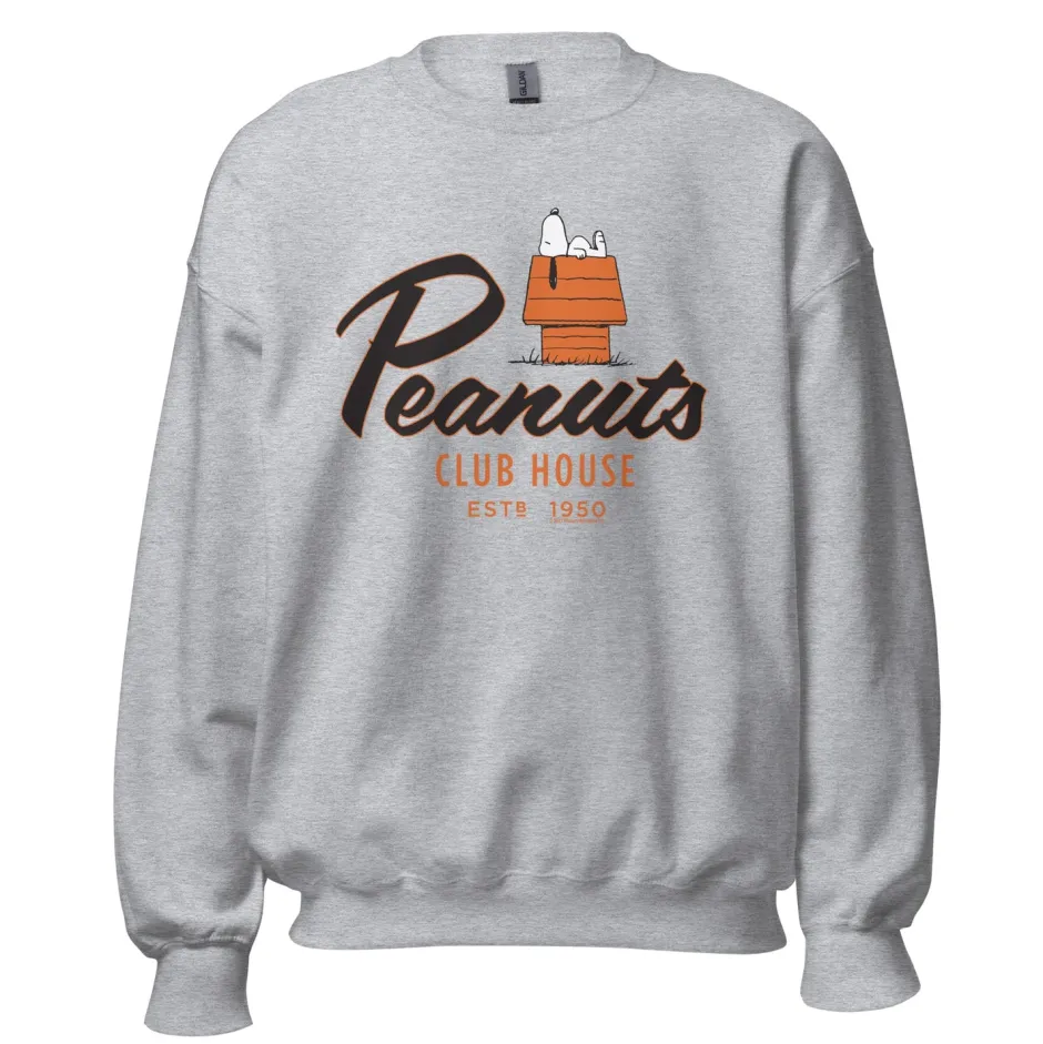 Online Club House Snoopy Adult Sweatshirt Snoopy | Hoodies & Sweatshirts