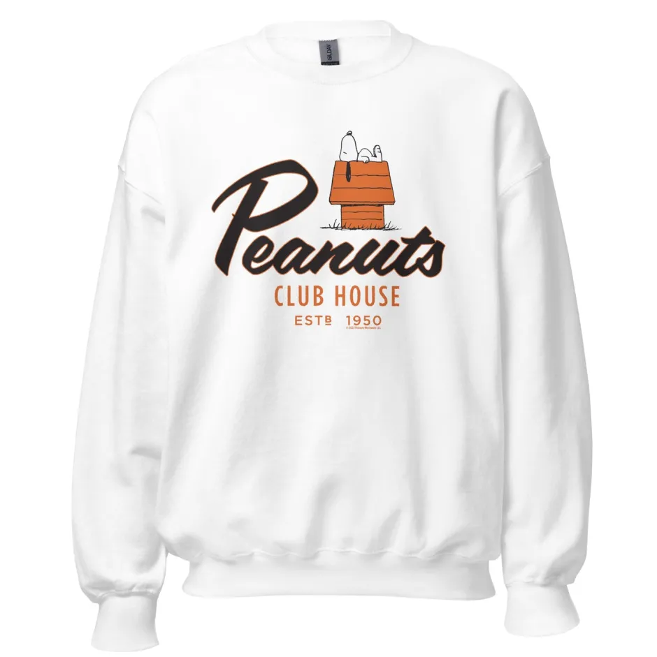 Online Club House Snoopy Adult Sweatshirt Snoopy | Hoodies & Sweatshirts
