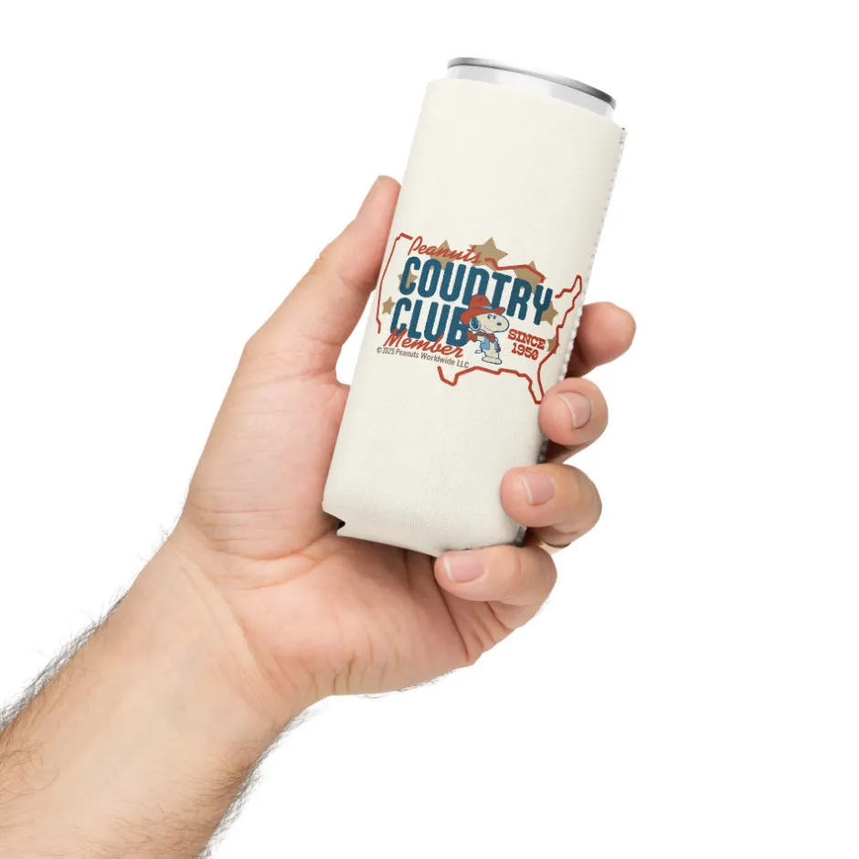 Outlet Country Club Member Can Cooler Snoopy | Can Coolers