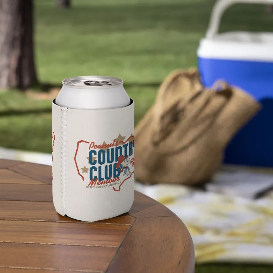 Outlet Country Club Member Can Cooler Snoopy | Can Coolers