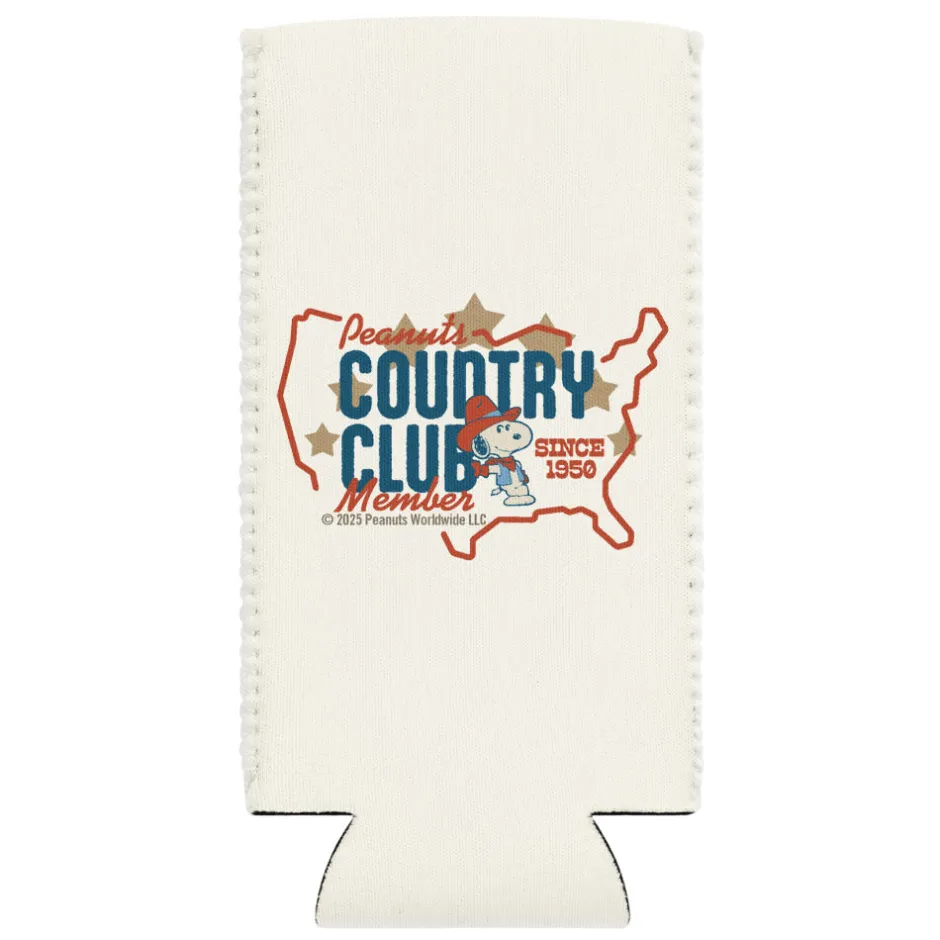 Outlet Country Club Member Can Cooler Snoopy | Can Coolers