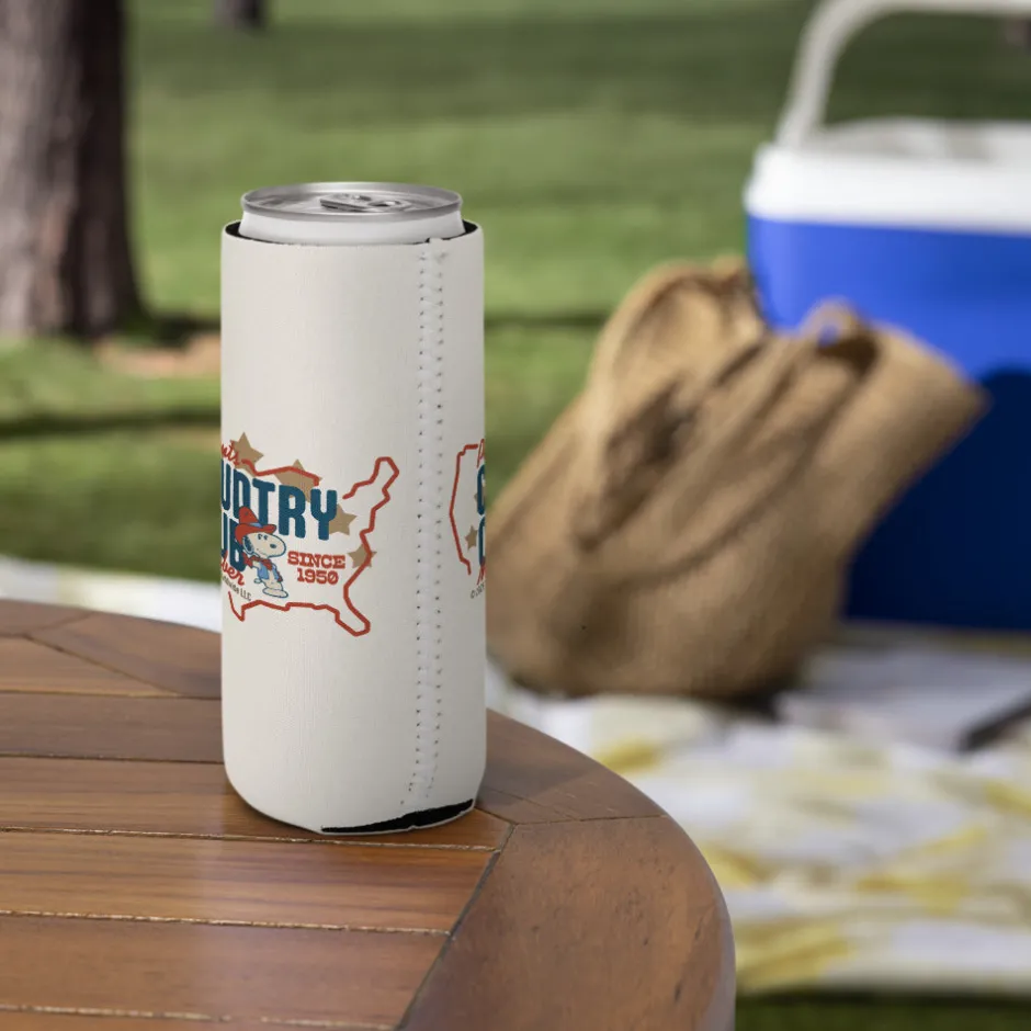 Outlet Country Club Member Can Cooler Snoopy | Can Coolers
