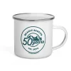 New Fire Building 50 Years Enamel Mug Snoopy | Mugs