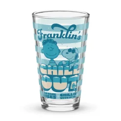 Hot Franklin's Chill Out Pint Glass Snoopy | Franklin