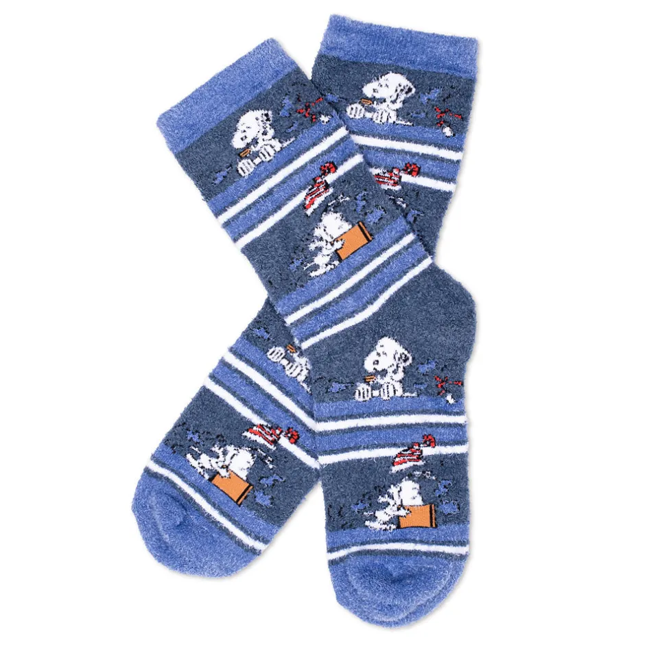 Best Fuzzy Festive Socks Snoopy