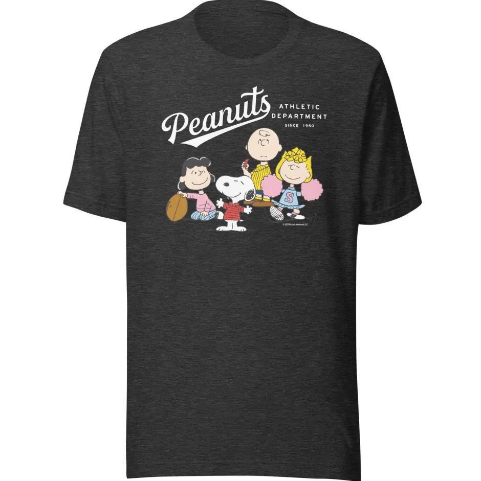 Hot Gang Athletic Department Adult T-Shirt Snoopy | Peanuts Gang