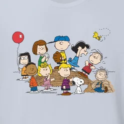 Fashion Gang Baseball Mound Adult T-Shirt Woodstock | Snoopy