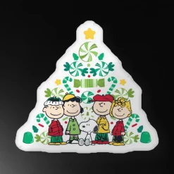 New Gang Festive Tree Pillow Peanuts Gang | Blankets & Pillows