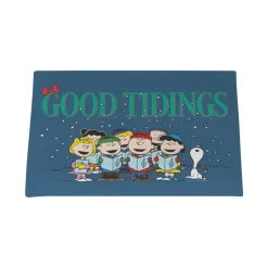 Outlet Gang Good Tidings Door Mat Snoopy | Schroeder