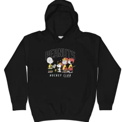 Discount Gang Hockey Club Kids Hoodie Snoopy | Linus Van Pelt
