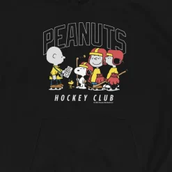 Discount Gang Hockey Club Kids Hoodie Snoopy | Linus Van Pelt