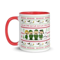 Sale Gang Holiday Choir Two-Tone Mug Woodstock | Snoopy