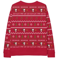 Clearance Gang Holiday Knitted Unisex Crewneck Woodstock | Snoopy