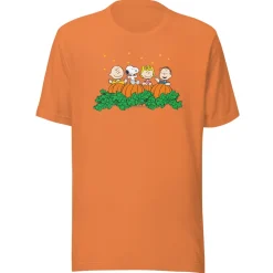 Sale Gang Pumpkin Patch Adult T-Shirt Snoopy | Peanuts Gang