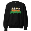 Clearance Gang Pumpkin Patch Adult Sweatshirt Snoopy | Peanuts Gang