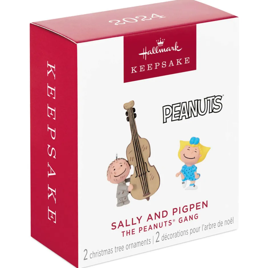 Online Gang Sally and Pigpen Keepsake Ornament - Set of 2 Pigpen | Lucy Van Pelt