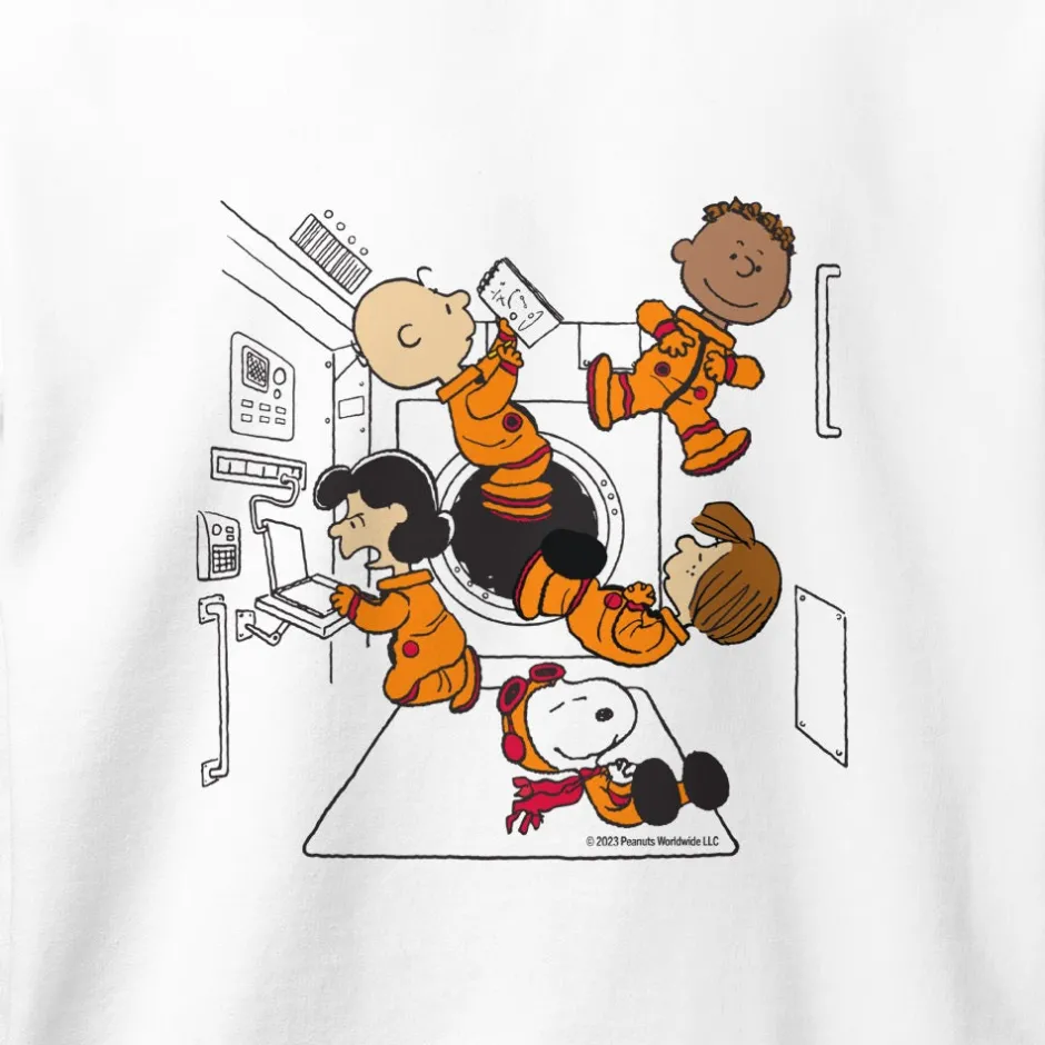 Outlet Gang Space Adult Sweatshirt Snoopy | Peppermint Patty
