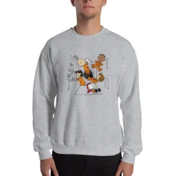 Outlet Gang Space Adult Sweatshirt Snoopy | Peppermint Patty