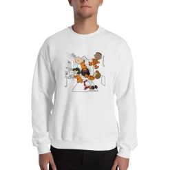 Outlet Gang Space Adult Sweatshirt Snoopy | Peppermint Patty