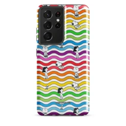 Best Gang Waves Plate Samsung Case Peanuts Gang