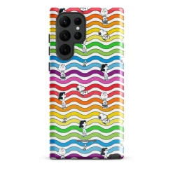 Best Gang Waves Plate Samsung Case Peanuts Gang