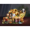 Sale "Give Thanks" Illuminated Cornucopia Sculpture Peanuts Gang | Collectibles