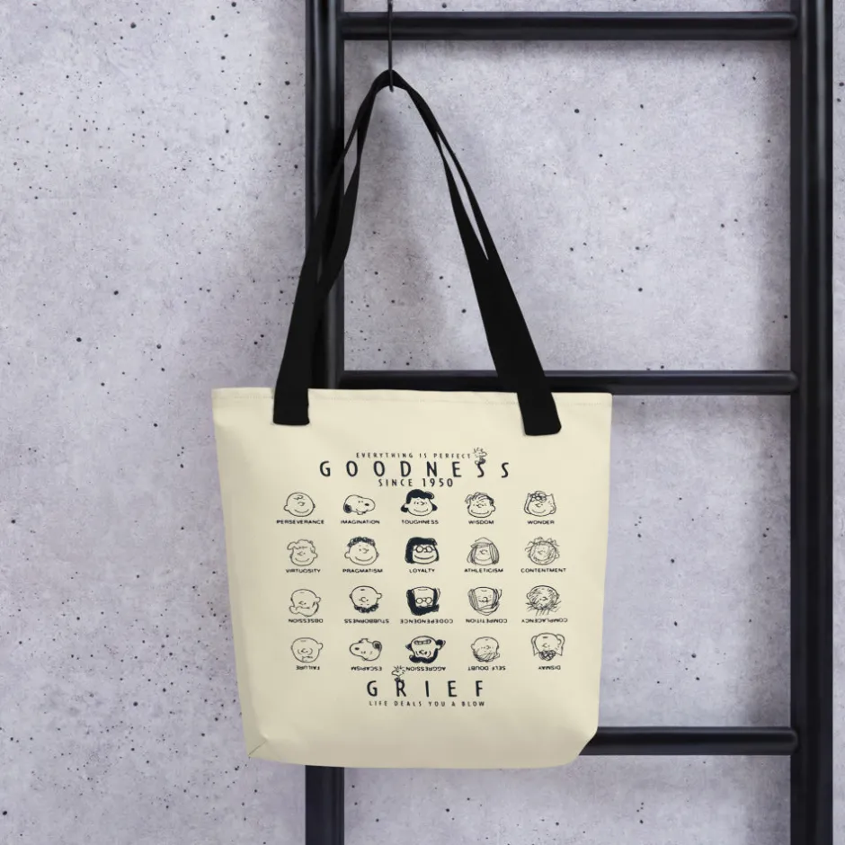 Sale Goodness Grief Tote Bag Peanuts Gang | Bags & Backpacks