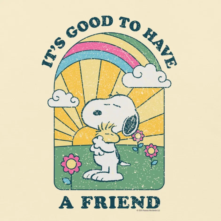 Fashion Groovy Comfort Colors T-Shirt Woodstock | Snoopy
