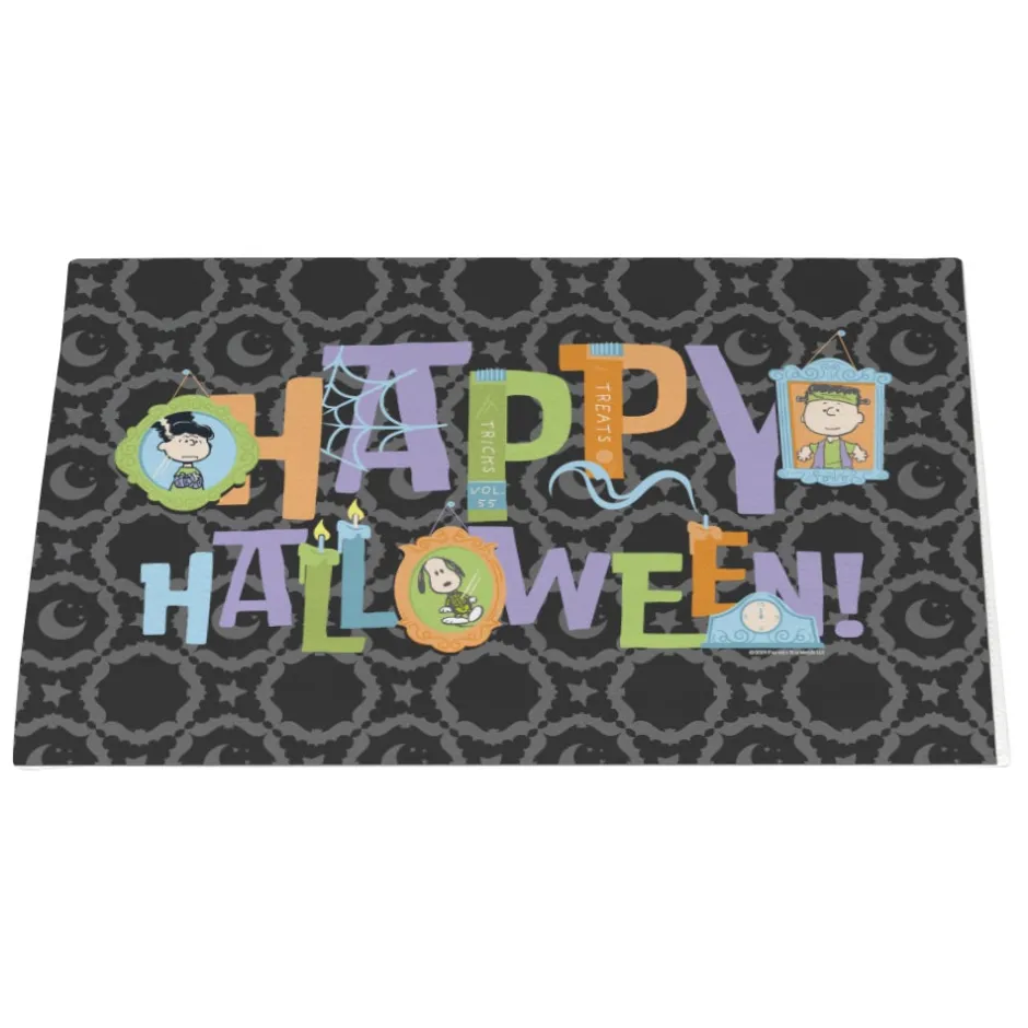 Best Happy Halloween Doormat Snoopy | Schroeder