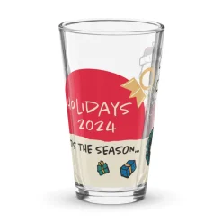 Outlet Holidays 2024 Limited Edition Pint Glass Glassware
