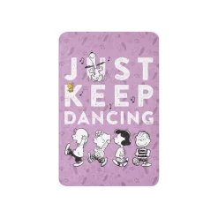 Online Just Keep Dancing Sherpa Blanket Peanuts Gang | Blankets & Pillows