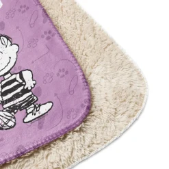 Online Just Keep Dancing Sherpa Blanket Peanuts Gang | Blankets & Pillows