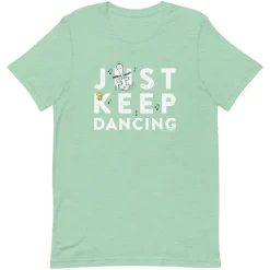New Just Keep Dancing Unisex T-Shirt Woodstock | T-Shirts
