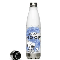 Best Let's Go Water Bottle Woodstock | Snoopy