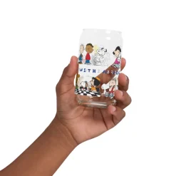 Clearance Life Is Better With A Dog Can Glass Snoopy | Schroeder