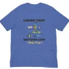 Sale Living That Outside Life T-Shirt Snoopy | T-Shirts
