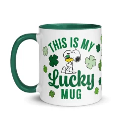 Clearance Lucky Two Tone Mug Woodstock | Snoopy