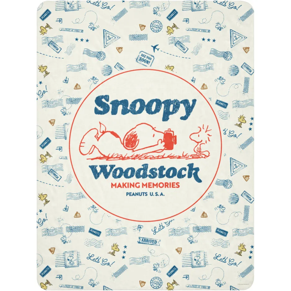 New Making Memories Sherpa Blanket Woodstock | Snoopy
