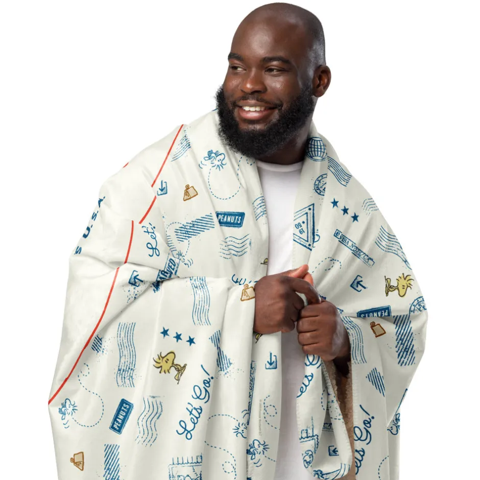 New Making Memories Sherpa Blanket Woodstock | Snoopy