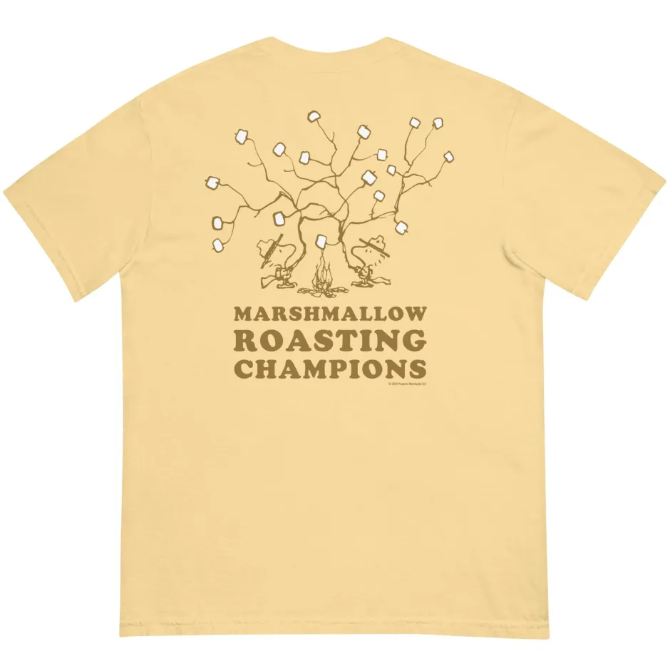 Best Marshmellow Roasting Champions Comfort Colors T-Shirt T-Shirts