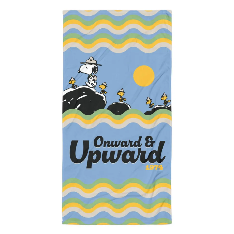 Discount Onward And Upward Beach Towel Snoopy | Towels