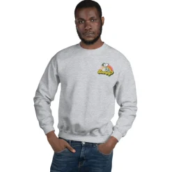 Fashion Rainbow Embroidered Adult Crewneck Sweatshirt Hoodies & Sweatshirts