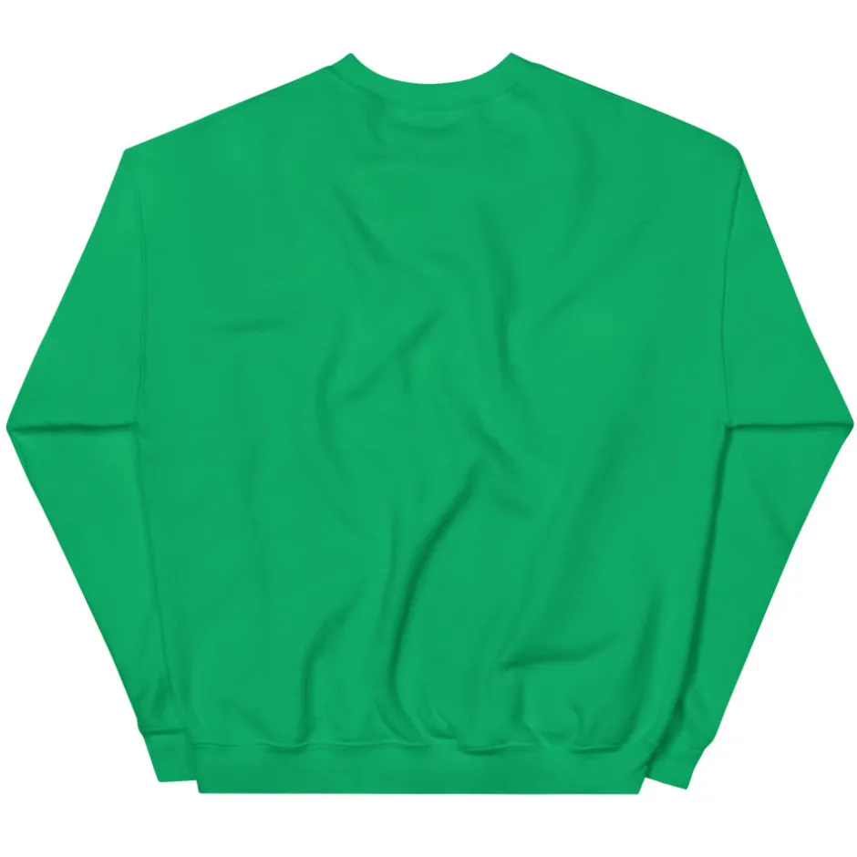New Shamrock Embroidered Crewneck Hoodies & Sweatshirts