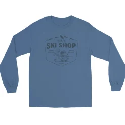 Clearance Ski Shop Unisex Adult Long Sleeve T-Shirt Snoopy | Long Sleeve T-Shirts