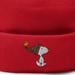 Fashion Snoopy and Woodstock Pom Pom Knit Beanie Woodstock | Snoopy