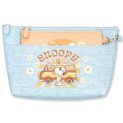 Hot Snoopy and Woodstock Road Trip Cosmetic 2 in 1 Bag and Detacha Woodstock | Snoopy