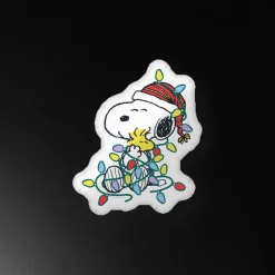 Sale Snoopy and Woodstock Festive Lights Pillow Woodstock | Snoopy